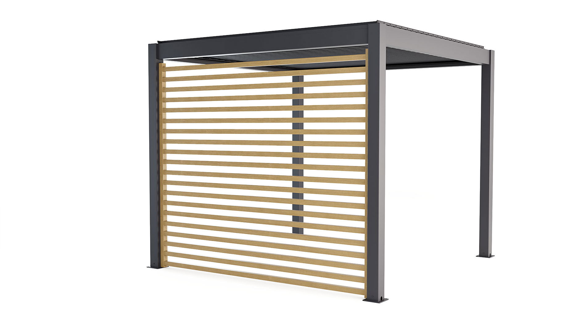Pergolia Lamellenwand 2er Set